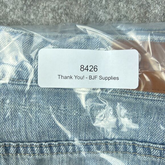 BDG Shorts Womens‎ 28 Blue Camo High Rise Dree Cheeky Frayed Cutoff Denim Jeans - Picture 13 of 13